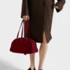 Τσάντα Prada Bowling Medium από σουέτ Τσάντα Prada Bowling Medium από σουέτ