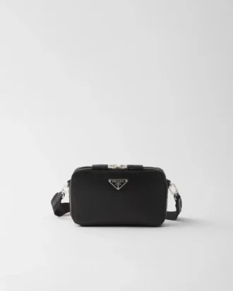 Τσάντα Prada Brique από δέρμα Saffiano