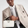 Τσάντα Prada Brique από δέρμα Saffiano Τσάντα Prada Brique από δέρμα Saffiano