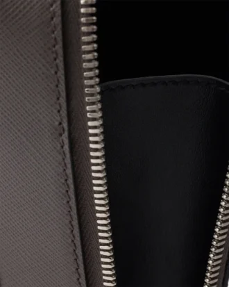 Τσάντα Prada Brique από δέρμα Saffiano