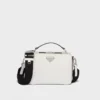 Τσάντα Prada Brique Medium από δέρμα Saffiano Τσάντα Prada Brique Medium από δέρμα Saffiano