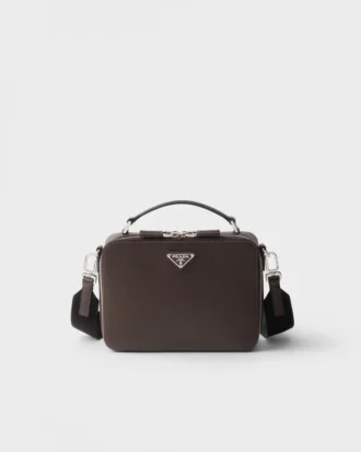 Τσάντα Prada Brique Medium από δέρμα Saffiano