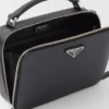 Τσάντα Prada Brique Medium από δέρμα Saffiano Τσάντα Prada Brique Medium από δέρμα Saffiano