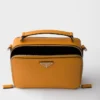 Τσάντα Prada Brique Medium από δέρμα Saffiano Τσάντα Prada Brique Medium από δέρμα Saffiano