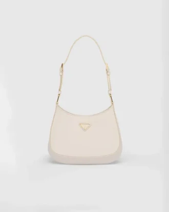 Τσάντα Prada Cleo από λουστρίνι