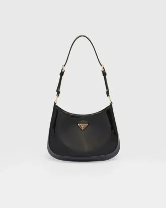 Τσάντα Prada Cleo από λουστρίνι