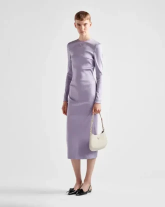 Τσάντα Prada Cleo από λουστρίνι