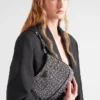Τσάντα Prada Cleo από σατέν με κρύσταλλα Τσάντα Prada Cleo από σατέν με κρύσταλλα