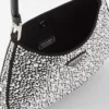 Τσάντα Prada Cleo από σατέν με κρύσταλλα Τσάντα Prada Cleo από σατέν με κρύσταλλα