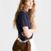 Τσάντα Prada Darling από σουέτ Τσάντα Prada Darling από σουέτ