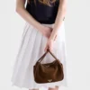 Τσάντα Prada Darling από σουέτ Τσάντα Prada Darling από σουέτ