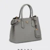 Τσάντα Prada Double Medium από δέρμα Saffiano Τσάντα Prada Double Medium από δέρμα Saffiano