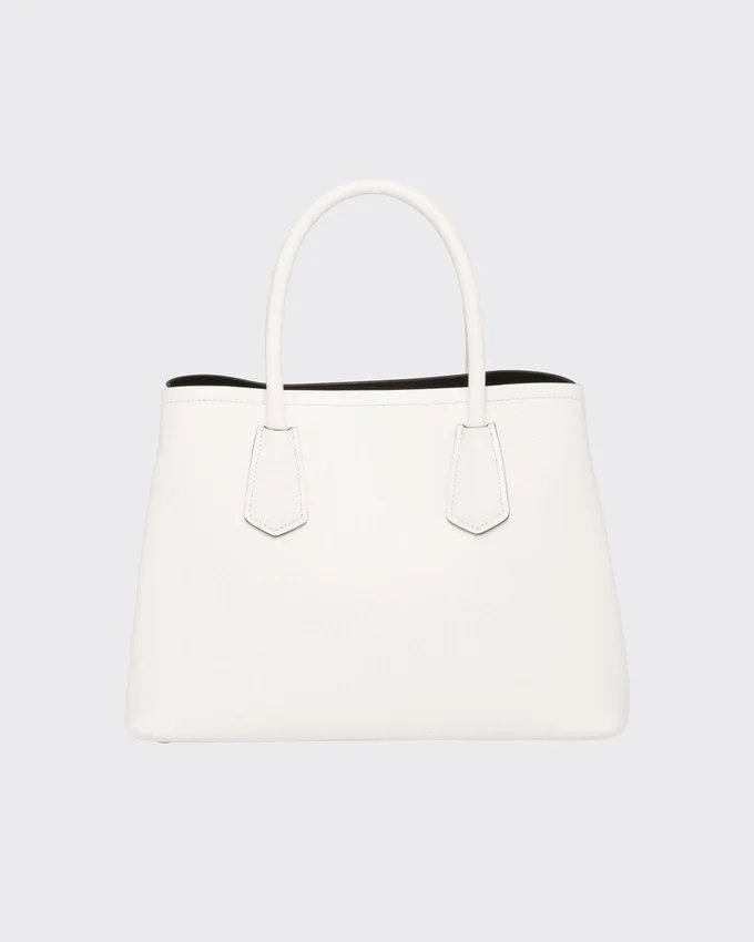 Τσάντα Prada Double Medium από δέρμα Saffiano Τσάντα Prada Double Medium από δέρμα Saffiano
