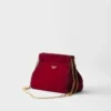 Τσάντα Prada EnchaîNa Mini από σουέτ Τσάντα Prada EnchaîNa Mini από σουέτ