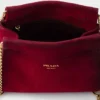 Τσάντα Prada EnchaîNa Mini από σουέτ Τσάντα Prada EnchaîNa Mini από σουέτ