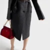 Τσάντα Prada EnchaîNa Mini από σουέτ Τσάντα Prada EnchaîNa Mini από σουέτ