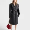 Τσάντα Prada EnchaîNa Mini από σουέτ Τσάντα Prada EnchaîNa Mini από σουέτ