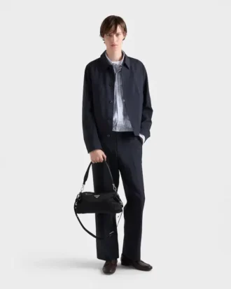 Τσάντα Prada Explore από Re-Nylon και δέρμα