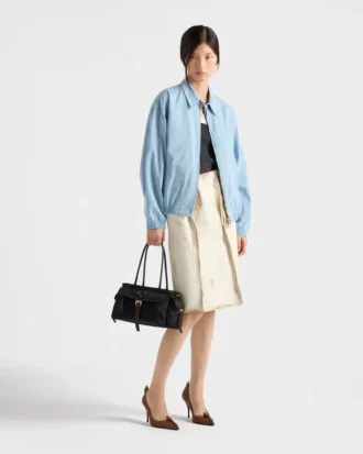 Τσάντα Prada Explore Medium από Re-Nylon και δέρμα