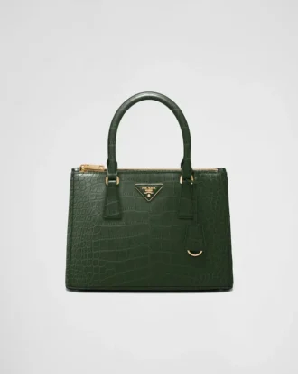 Τσάντα Prada Galleria Medium από δέρμα κροκοδείλου