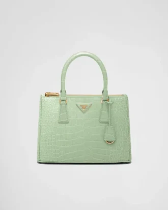 Τσάντα Prada Galleria Medium από δέρμα κροκοδείλου