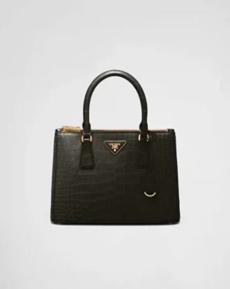 Τσάντα Prada Galleria Medium από δέρμα κροκοδείλου
