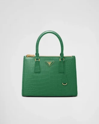 Τσάντα Prada Galleria Medium από δέρμα κροκοδείλου