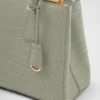 Τσάντα Prada Galleria Medium από δέρμα κροκοδείλου