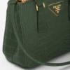 Τσάντα Prada Galleria Mini από δέρμα κροκοδείλου Τσάντα Prada Galleria Mini από δέρμα κροκοδείλου