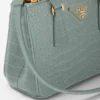 Τσάντα Prada Galleria Mini από δέρμα κροκοδείλου Τσάντα Prada Galleria Mini από δέρμα κροκοδείλου