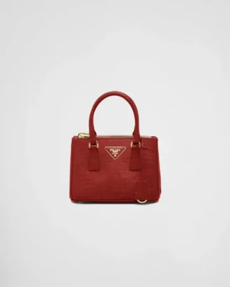 Τσάντα Prada Galleria Mini από δέρμα σαύρας
