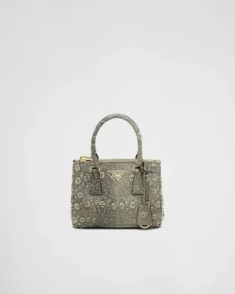 Τσάντα Prada Galleria Mini από δέρμα σαύρας
