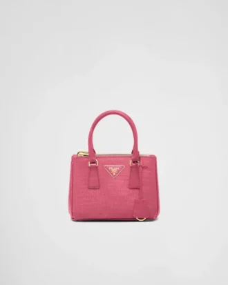 Τσάντα Prada Galleria Mini από δέρμα σαύρας