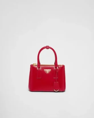 Τσάντα Prada Galleria Mini από λουστρίνι