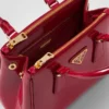 Τσάντα Prada Galleria Mini από λουστρίνι