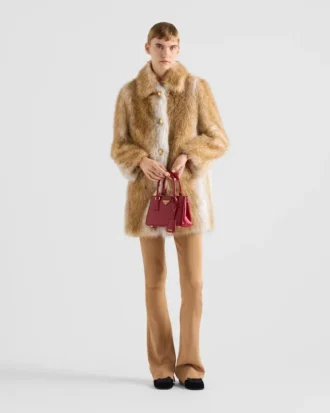 Τσάντα Prada Galleria Mini Patent Saffiano