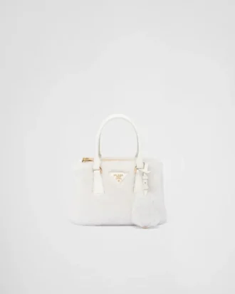 Τσάντα Prada Galleria Mini Shearling