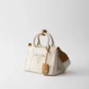 Τσάντα Prada Jardiniare Mini από μείγμα λινού Τσάντα Prada Jardiniare Mini από μείγμα λινού
