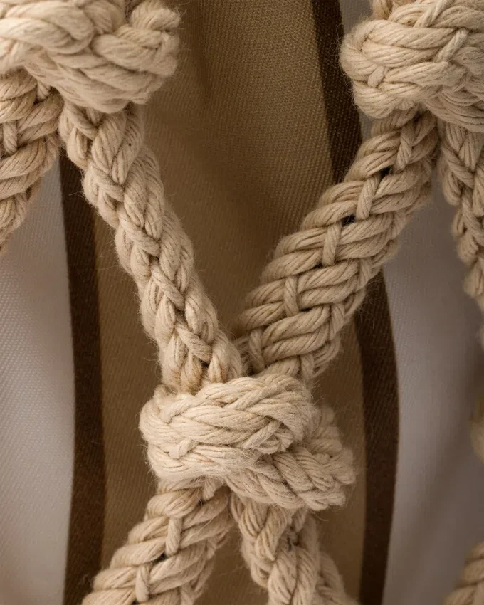 Τσάντα Prada Noua Medium Cotton Macrama Τσάντα Prada Noua Medium Cotton Macrama