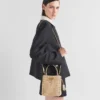 Τσάντα Prada Panier από σατέν με κρύσταλλα Τσάντα Prada Panier από σατέν με κρύσταλλα