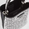Τσάντα Prada Panier από σατέν με κρύσταλλα Τσάντα Prada Panier από σατέν με κρύσταλλα