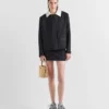 Τσάντα Prada Panier από σατέν με κρύσταλλα Τσάντα Prada Panier από σατέν με κρύσταλλα