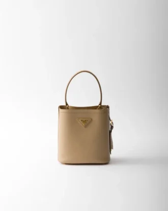 Τσάντα Prada Panier Mini από δέρμα Saffiano Τσάντα Prada Panier Mini από δέρμα Saffiano