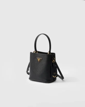 Τσάντα Prada Panier Mini από δέρμα Saffiano Τσάντα Prada Panier Mini από δέρμα Saffiano