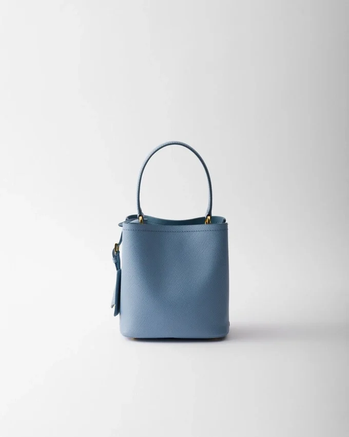 Τσάντα Prada Panier Mini από δέρμα Saffiano Τσάντα Prada Panier Mini από δέρμα Saffiano