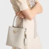 Τσάντα Prada Panier Mini από δέρμα Saffiano