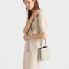 Τσάντα Prada Panier Mini από δέρμα Saffiano