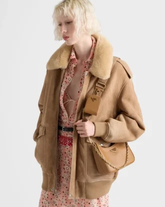 Τσάντα Prada Re-Edition 2005 από δέρμα Saffiano