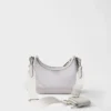 Τσάντα Prada Re-Edition 2005 από πλέγμα και βουρτσισμένο δέρμα