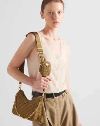 Τσάντα Prada Re-Edition 2005 Crochet